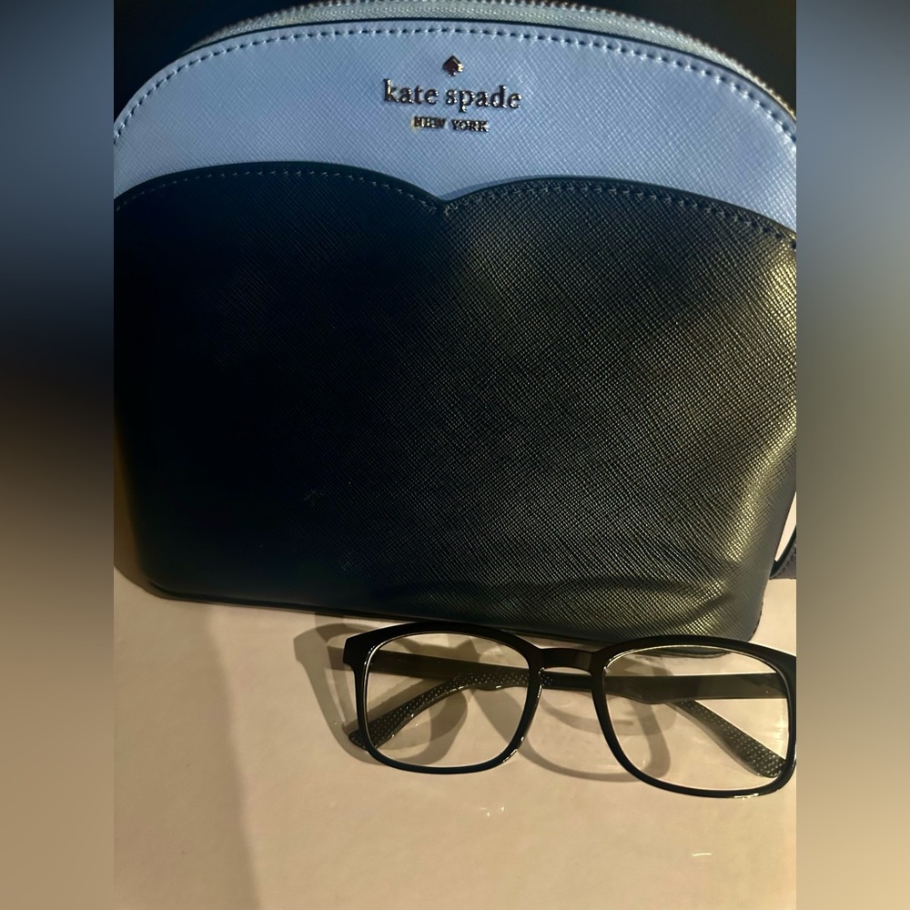 Kate Spade Two-Tone Crossbody – Classic Navy & Powder Blue - Picture 7 of 17